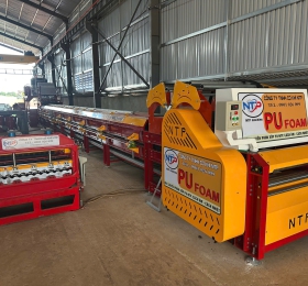 Máy tôn xốp PU cải tiến mới 03